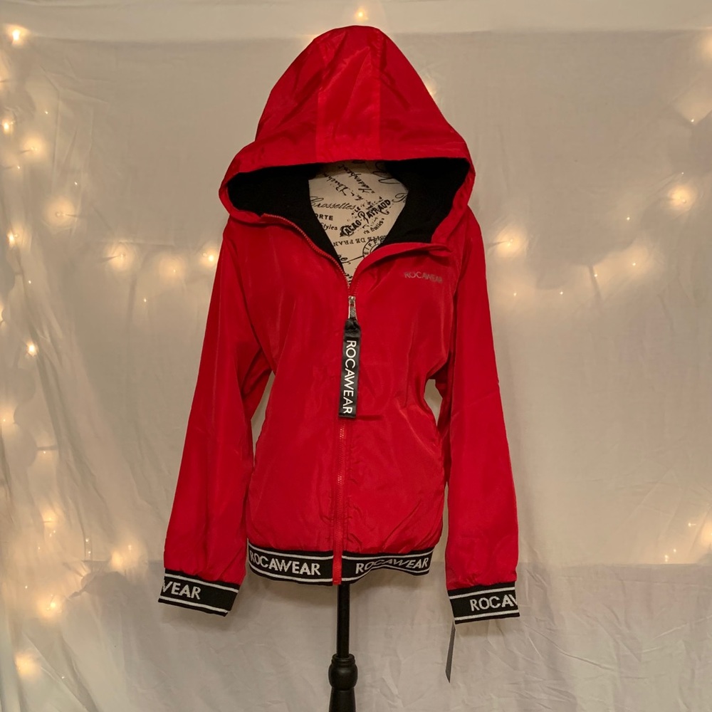 Red RocaWear Hooded Jacket - Picture 2 of 12
